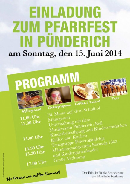 Plakat Pfarrfest
