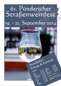 Straßenfest Plakat September